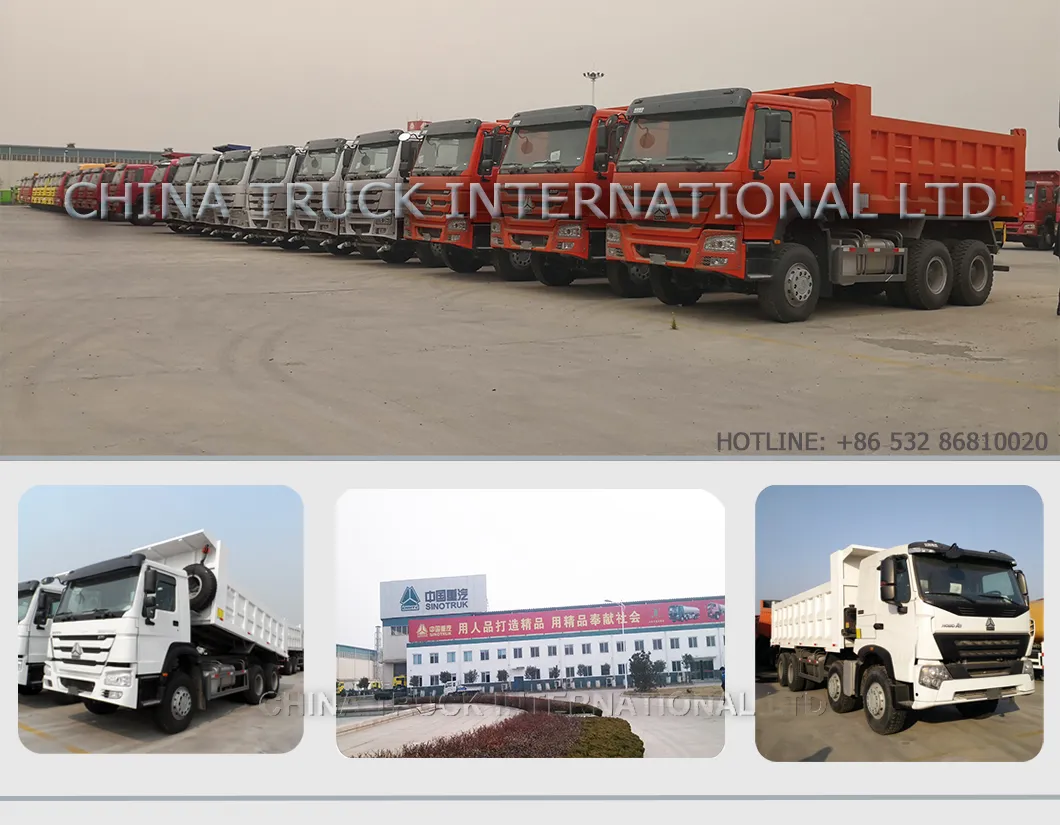 Sinotruck HOWO 6X4 Flatbed Semi Trailer Truck