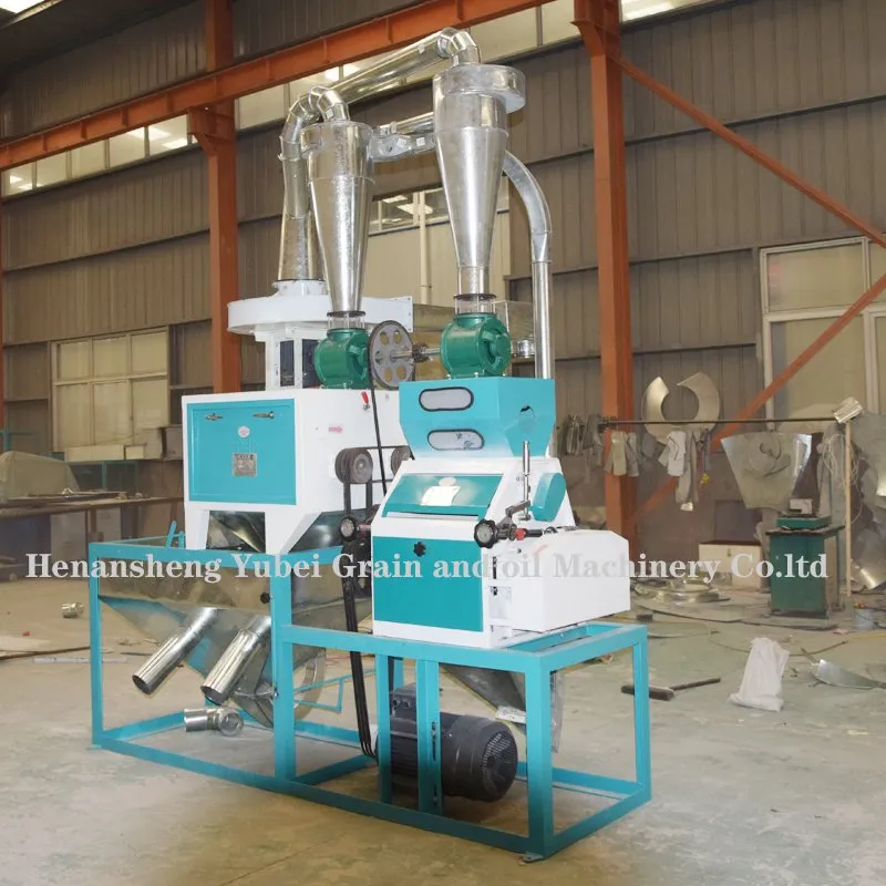 Small Capacity 5tpd Wheat Flour Machine for Home