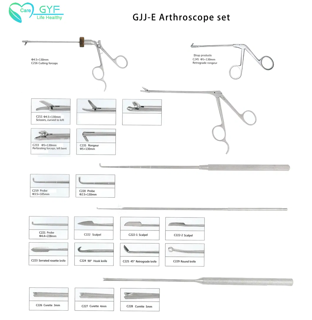 Small Fragment Instrument Set for Orthopedic Surgery Instrument Set