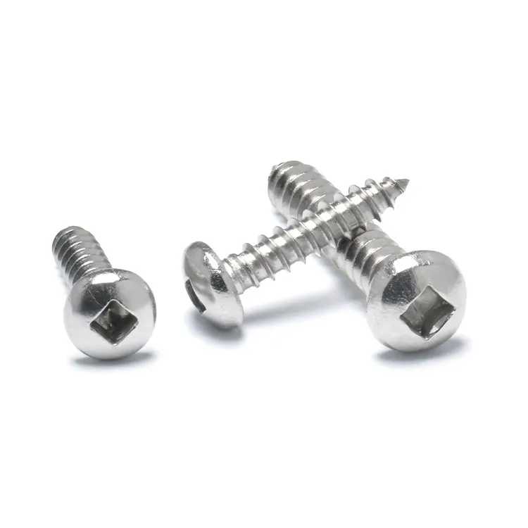 SS304 St4.2 Square Socket Pan Head Self Tapping Screw