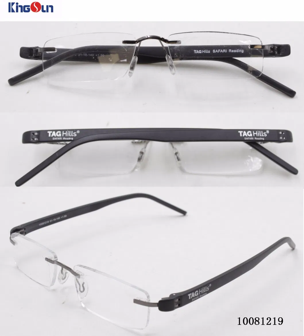 Steel Frame and Temple Fashion Style Reading Glasses Kr1054