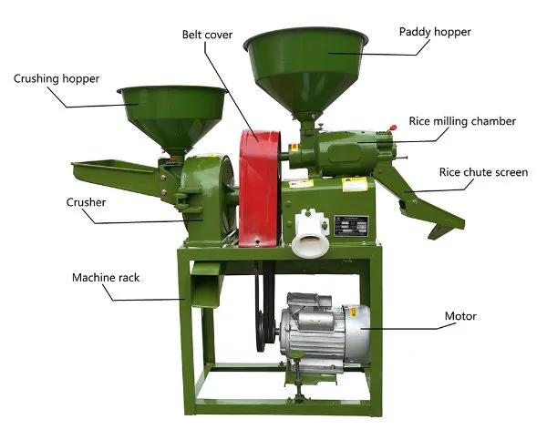 Top Quality Model: 6nj40-F26 Rice Mill Machine