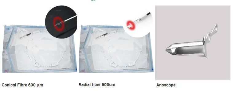 Top Sale German Tech Hospital Clinical Hemorrhoids Proctology Instruments Surgical 1470nm Laser