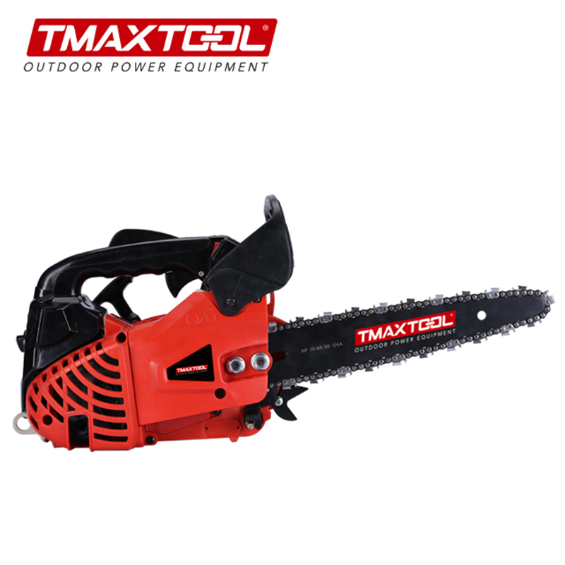 Top Selling 25cc Top Handle Gasoline Cheap Chain Saw Machine