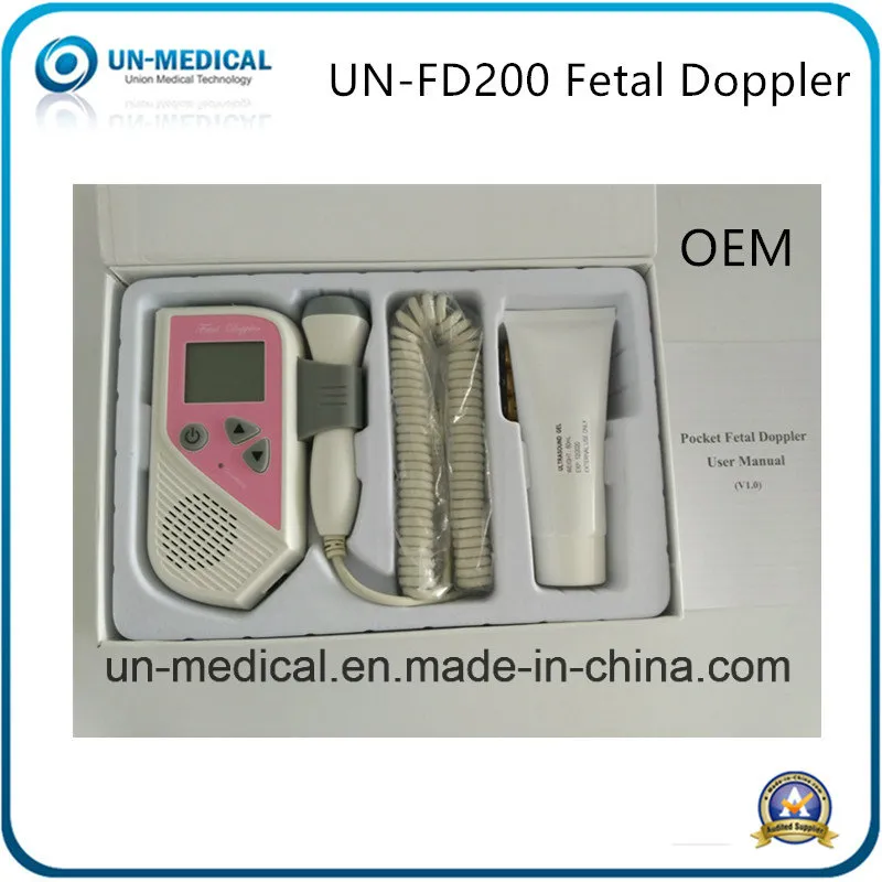 Unborn Bbaby Ultrasonic Maternal Fetal Doppler Monitor Price