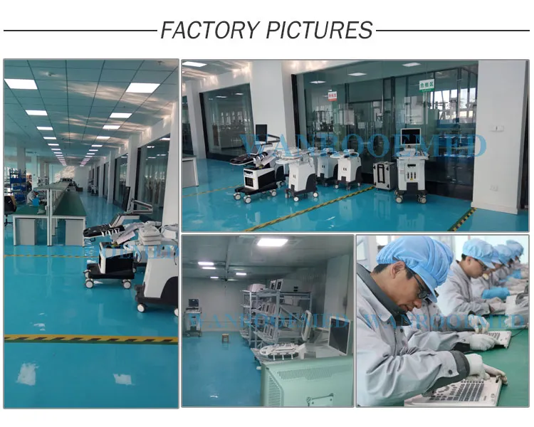 Us500 Hospital Portable Notebook Digital Diagnostic LED Ultrasound Scanner