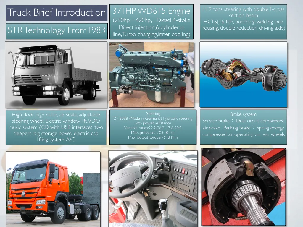 Used 371HP 375 6X4 Sinotruk HOWO 10 Tyres Tractor Truck Heavy Duty Truck Trailer Head 10 Wheels Tractor Head Trucks Low Price Hot Sale