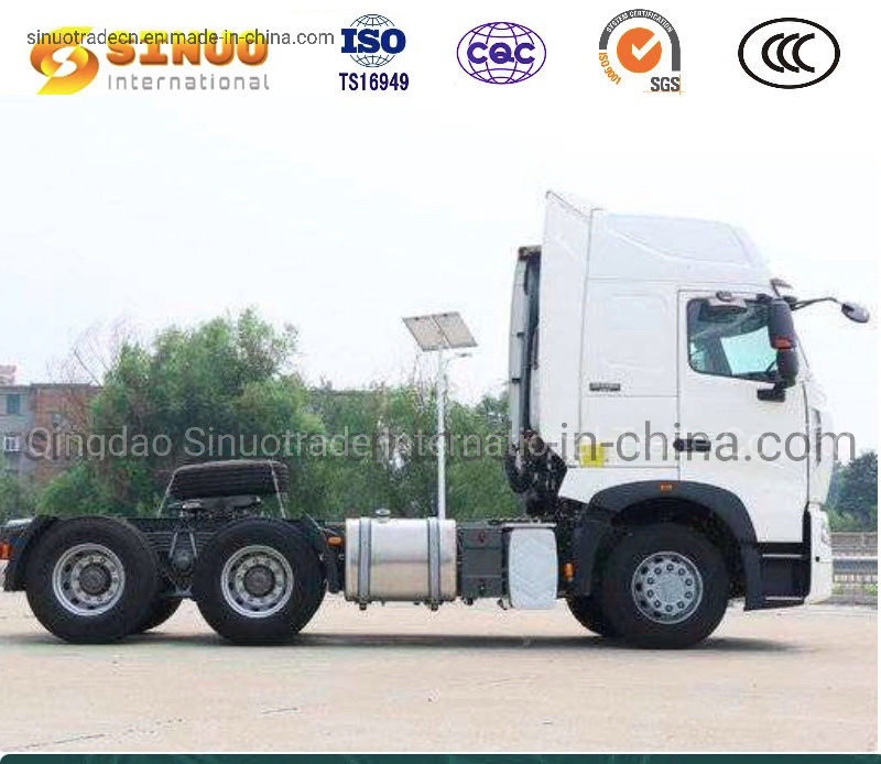 Used 371HP 375 6X4 Sinotruk HOWO 10 Tyres Tractor Truck Heavy Duty Truck Trailer Head 10 Wheels Tractor Head Trucks Low Price Hot Sale