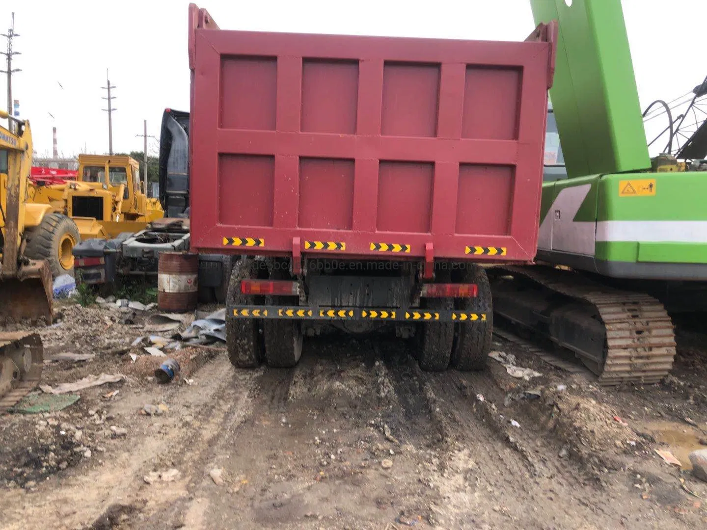 Used HOWO 375 Mobile Hydraulic Dump Truck