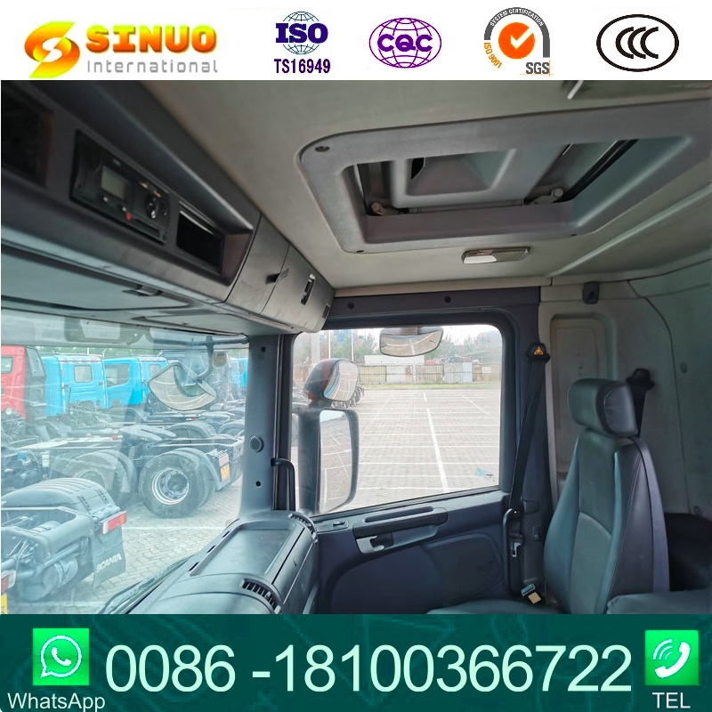Used Scania Tractor Truck 10 Wheels 6X4 P380 Trailer Truck 6*4 Tractor Truck P410 Second Hand Heavy Duty Trucks Used Trailer Head Truck