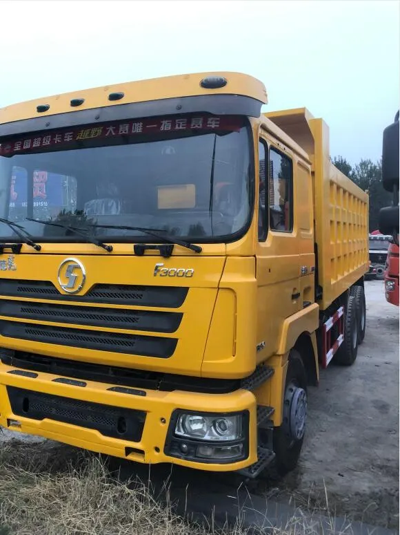 Used Shacman 375HP Delong F2000/F3000 6X4 Dump Truck for Export