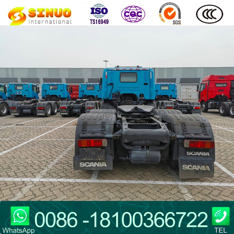 Used Tractor Truck 6X4 Scania P380 Trailer Truck 10 Wheels 6*4 Tractor Trucks P410 Second Hand Scania Heavy Duty Trucks Used Trailer Head Trucks