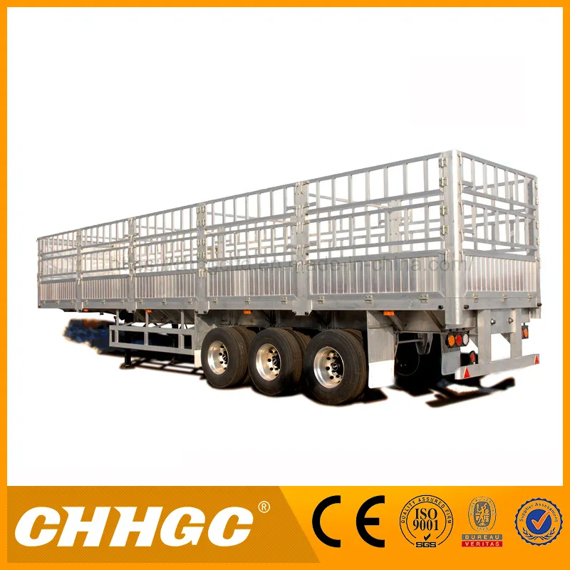 Van Type Truck Cargo Semi-Trailer