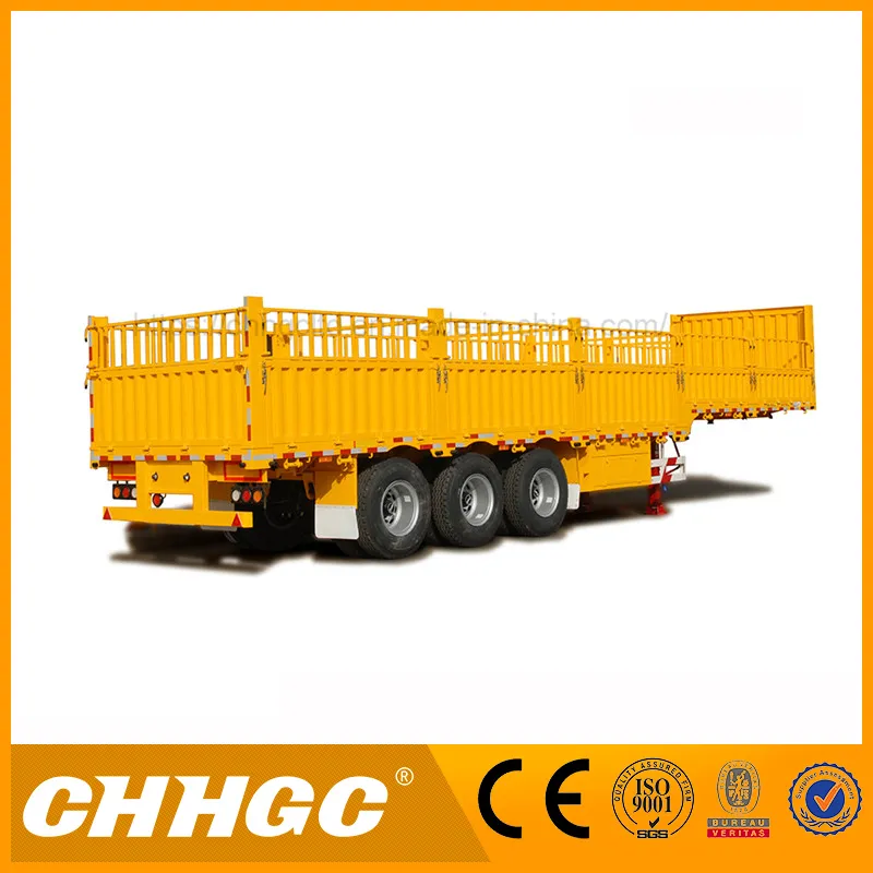 Van Type Truck Cargo Semi-Trailer