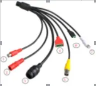 Wide View 20m Coms Indoor CCTV IP Panoramic Fisheye Camera