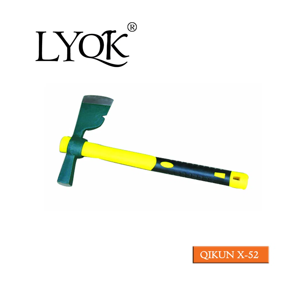 X-52 High Quality Rail Steel 65mn Agriculture Farm Garden Hardware Hand Tools Pick Head Mattock Pickaxe