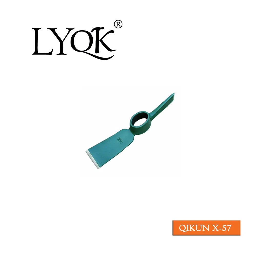 X-52 High Quality Rail Steel 65mn Agriculture Farm Garden Hardware Hand Tools Pick Head Mattock Pickaxe