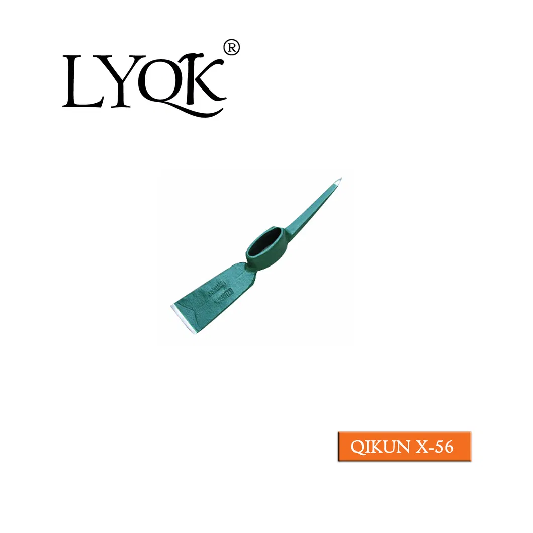 X-52 High Quality Rail Steel 65mn Agriculture Farm Garden Hardware Hand Tools Pick Head Mattock Pickaxe