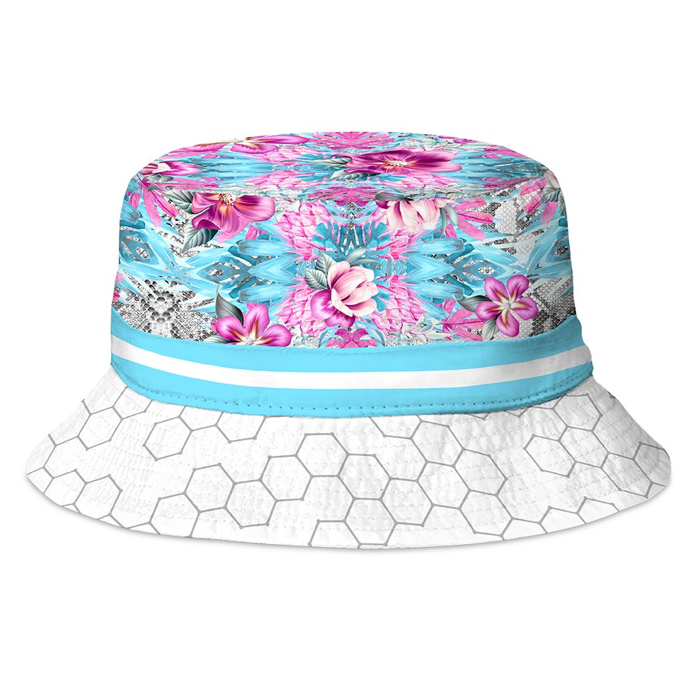 Zohra Custom Bulk 3D Printing Tie-Dye Galaxy Pattern Bucket Hat